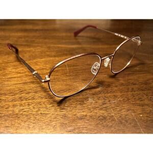 Longchamp LO2140 Rose Gold Round Metal FullRim 54/17 140 Eyeglass Frames Only